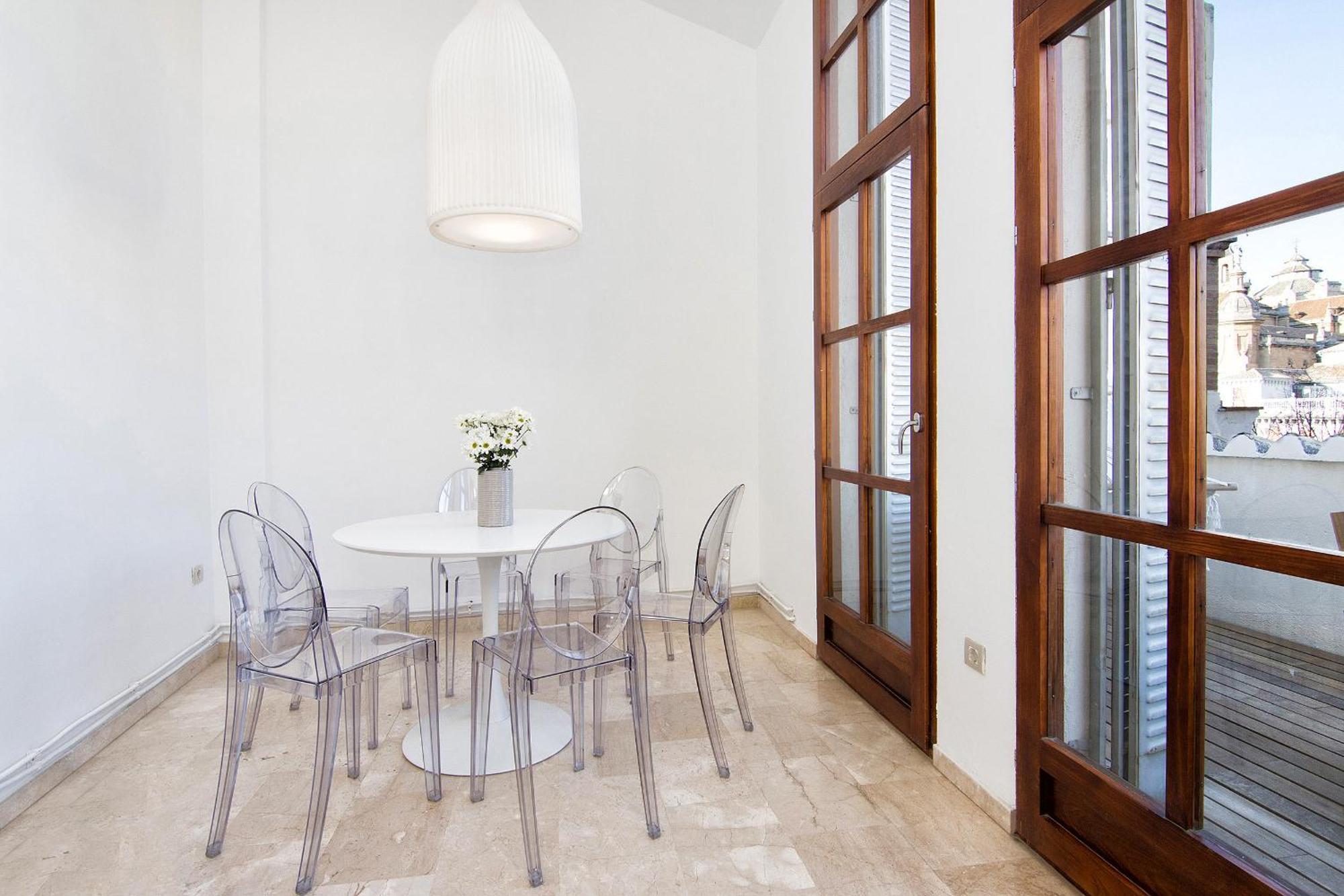 Apartamento Bibrambla Penthouse Over Cathedral Granada Exterior foto